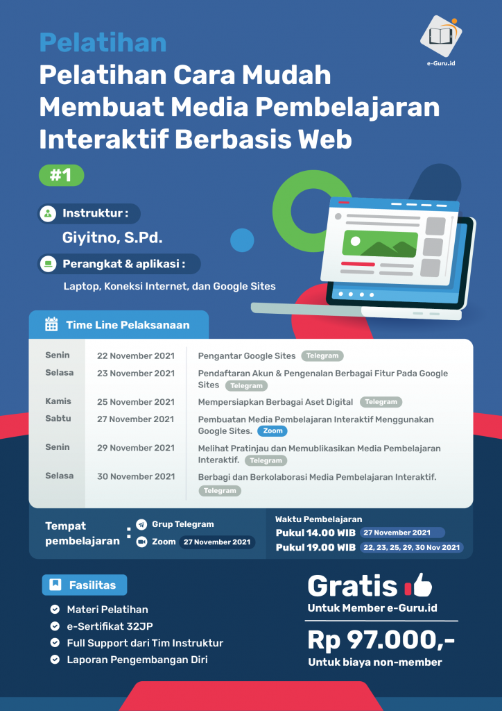 Mengenal Google Site Untuk Media Pembelajaran Online Berbasis Web