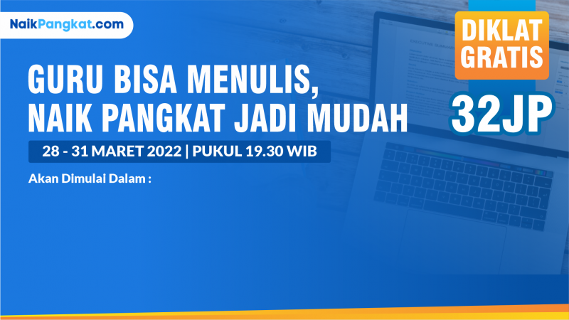 Unduh Sertifikat Dan Fasilitas Diklat 32JP Guru Bisa Menulis