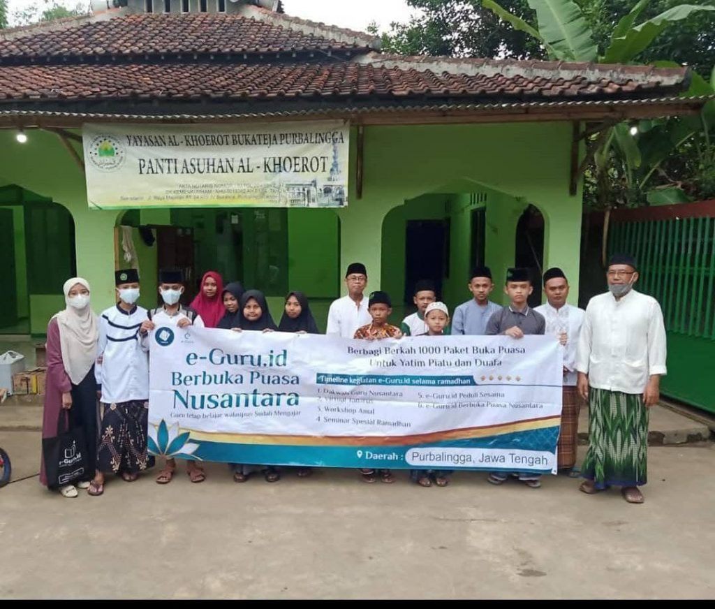 Undangan Kebaikan eGuru Fondation Open Donasi untuk Kegiatan Santunan