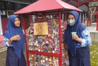 Daur ulang sampah yang dilakukan oleh peserta didik di SMP Negeri 1 Gladagsari Kabupaten Boyolali