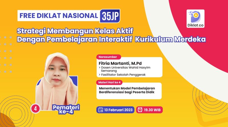 Materi Pertemuan 4 Free Diklat Nasional Strategi Membangun Kelas Aktif ...