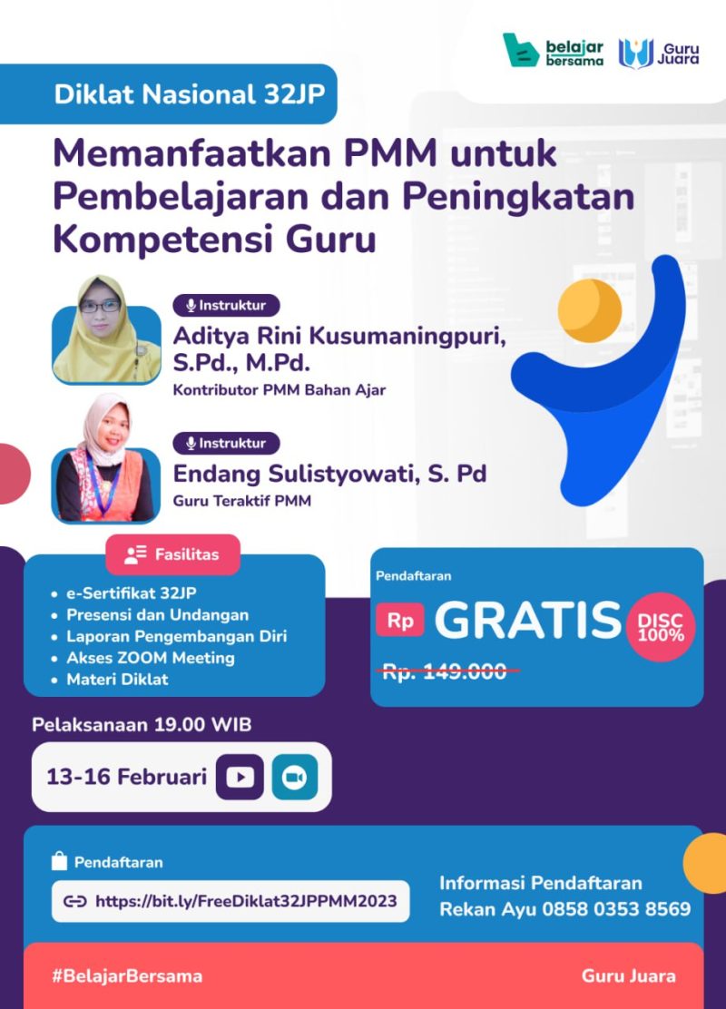 Segera Daftar! Diklat GRATIS Bersertifikat 32 JP Tentang Pemanfaatan ...