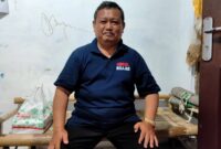 Foto: Kepala SMP N 2 Dukuhseti, Damin. (NaikPangkat.com/Singgih)