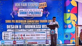 Job Fair dan Expo 2023 di SMK Negeri 1 Polewali