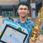 Alga Pratama Putra Siswa SMAN 11 Garut dan Calon Duta Baca 