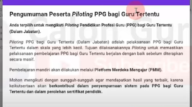 Cara Konfirmasi Kesediaan Piloting PPG daljab 2024/tangkap layar Channel Youtube Calon Guru