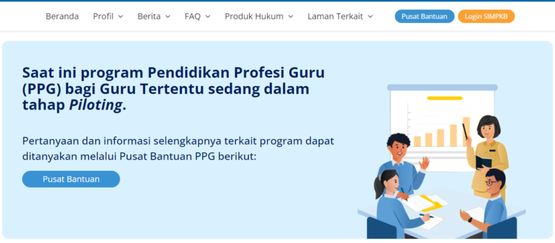 Cara Lapor Diri ke LPTK /Photo by Naikpangkat.com