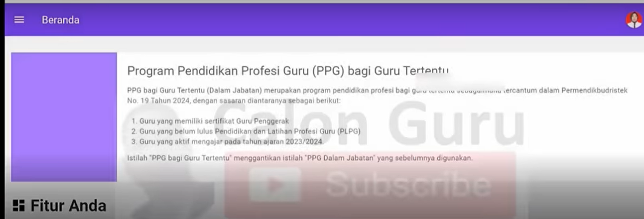 Contoh Tampilan Akun SIMPKB Guru Yang Terpanggil PPG Daljab 2024 Dan ...